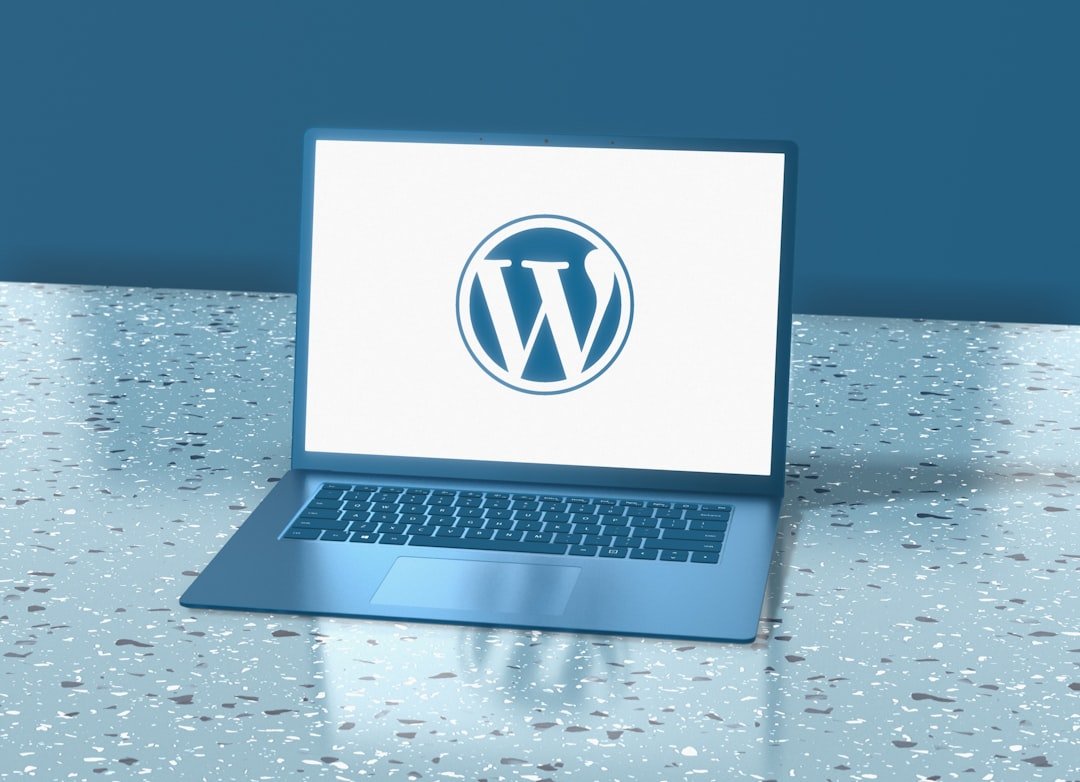 WordPress logó és felhasználói felület